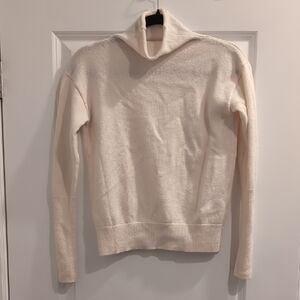 Wilfred Cream Cowl Neck Sweater